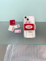 KITSCH LABEL PHONECASE (RED)