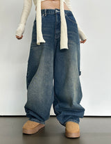 (SCARF & KNIT SET) DREAMY SOFT RIBBED CARDIGAN SCARF SEMI-CROPPED KNIT - 2 COLOR