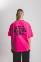 Psycho B*tches パフプリントTシャツ