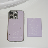 Butterfly Mirror Bumper Case (2 Color)(MagSafe)
