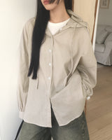 Muvell Checkered Hooded Shirt