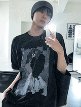 Love Gun Street Short-sleeved T-shirt