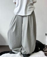 10000SOLD BACK-FRONT WIDE BALLOON PANTS🖤2COLOR 🩶S-XL