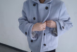 Powder double short coat (2color)