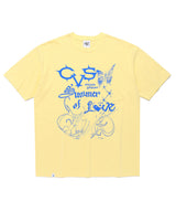 SOL SS TEE YELLOW(CV2FMUT506A)