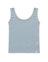 STAR CONTRAST SLEEVELESS(BLUE)