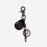 P leather keyring