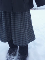 Mare Check Banding Skirt (2c)