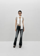 [MADE] Rabu Back-Pocket Slim Bootcut Denim Pants