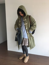 [MD Pick]ヒメウールタッチVネックニット