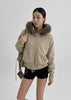 [MADE] Exive Fur Hooded Zip-up