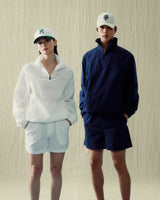 ストレンジャーレギュラーフィットシアーサッカーアノラック(Navy)
