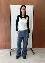 RAGLAN HOOD SLIM TOP