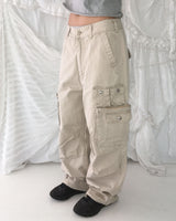 Fild pocket cargo pants