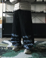 HX lettering parachute sweatpants (3C)