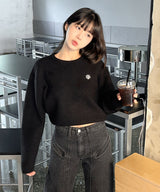 STITCH LOGO ROUND KNIT