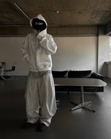 カーブドストライプパンツ (Unisex)
