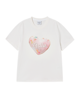 25FW WOMAN ハートドーナツ半袖Tシャツ