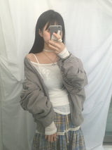 The Flower Lettering Slim Top