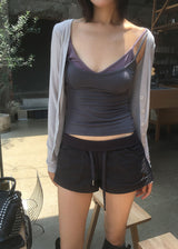 LAYER CROP SLEEVELESS (3color)
