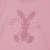 25SS SOLO RABBIT ALIEN SHORT SLEEVE T-SHIRT LIGHT PINK