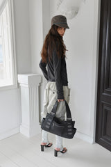 26SS★ KNITTED LEG WARMER COTTON SARROUEL PANTS
