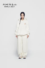24FW HOSHI X ADLV タイガースケッチ フーディ クリーム