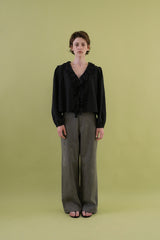 Elen ruffle blouse 
