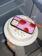 【マグセーフケース】 ストロベリートッピングケース