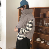 フーダーオーバーサイズフィットウェロンパッディドベスト