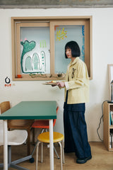 Pigment Work jacket  / Yellow