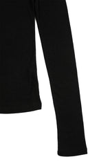 Basic Wool Turtleneck [Black]