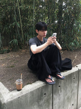 トーブ リネン カーゴ ワイド パンツ3C