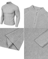Berute Golji Half-zip Muscle Fit Knit