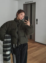Cozy Button Corduroy Padding