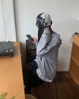 ピグメントオーバーフードジャンパー