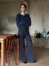MARIE flared retro jean
