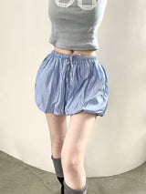 1471. Stripe bloomer balloon short pt (2color)