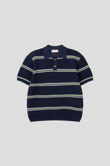 No.1223 C collar half KNIT (4color)