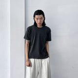 Structured Textured Cropped Tee
