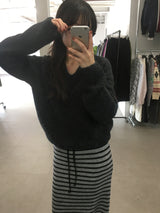 Royvi Stripe Long Skirt (2 Colors)