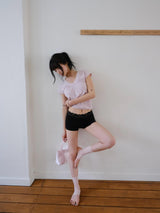 lace leg warmer