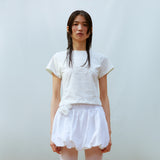 ホースクロップTシャツ(ホワイト)