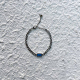 Mineral Blue Link Bracelet