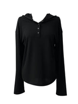  dotto loose-fit snap hoodie T (3color)