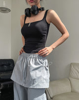 [U-BASIC] Tommy Basic Square Neck Sleeveless (+With Cup)