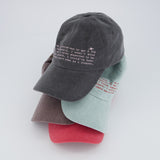 Little-dreamer washed ball cap_red