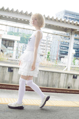 apron フリルスカート