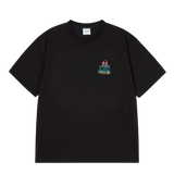 25SS GRADATION ALIEN SHORT SLEEVE T-SHIRT BLACK