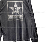 R Star Pigment Loose Fit Long Sleeve